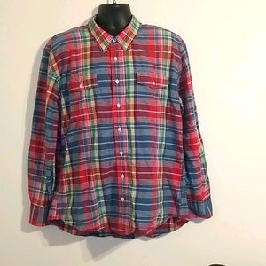 Tommy Hilfiger multi color long sleeved shirt